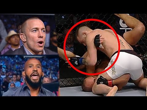 Conor McGregor impressing pro fighters with his ground game