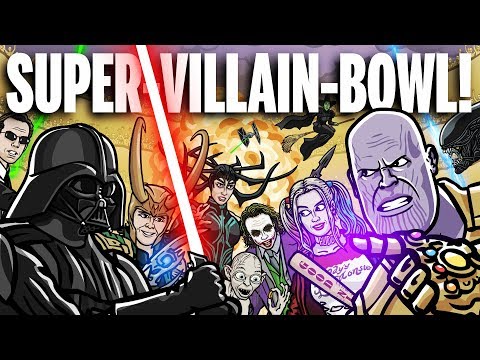 SUPER-VILLAIN-BOWL! – TOON SANDWICH