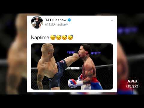 T.J. Dillashaw & Gervonta Davis go back and forth about fighting in the octagon