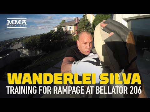 Wanderlei Silva Training for Bellator 206 Fight With ‘Rampage’ Jackson – MMA Fighting