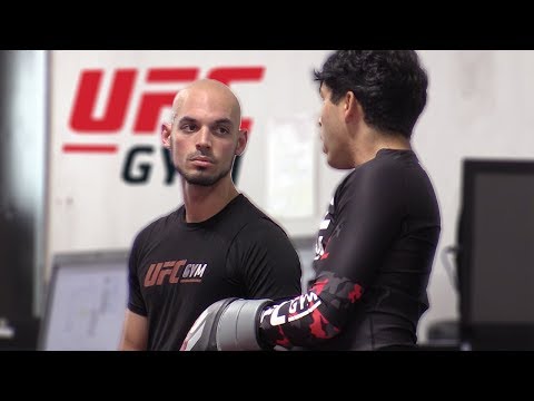 BEEFING Fighters In The UFC Gym!