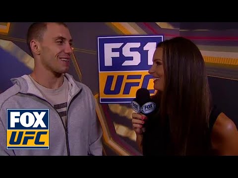 James Vick talks with Heidi Androl on his first main event fight | INTERVIEW | UFC FIGHT NIGHT