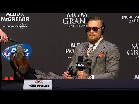 Conor McGregor’s Best Press Conference Moments