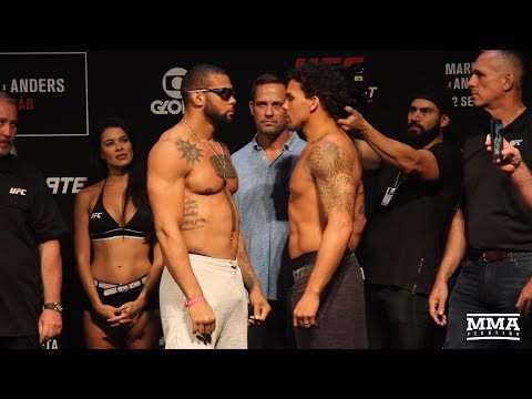 UFC Sao Paulo Ceremonial Weigh-In Staredowns – MMA Fighting