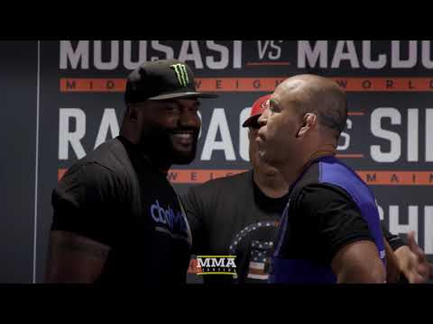 Bellator 206: Rampage Jackson vs. Wanderlei Silva Media Day Staredown – MMA Fighting