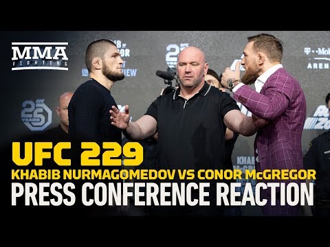 UFC 229: Khabib vs. McGregor New York Press Conference Reaction – MMA Fighting