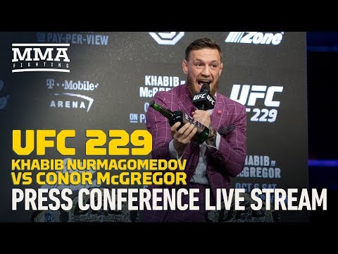 UFC 229: Khabib Nurmagomedov vs. Conor McGregor New York Press Conference Live Stream – MMA Fighting