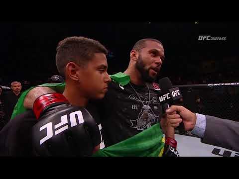 Fight Night Sao Paulo: Thiago Santos Octagon Interview