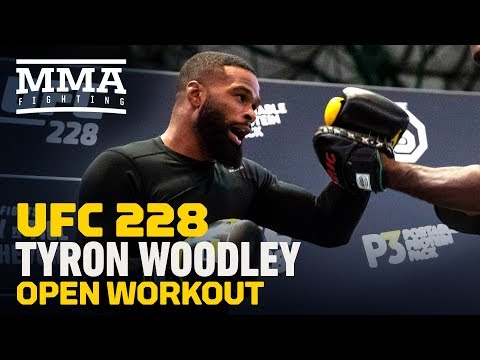 UFC 228: Tyron Woodley Open Workout Highlights – MMA Fighting