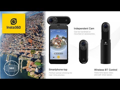 Insta360 ONE 4K 360° VR Video Action Sports Camera Unboxing, Review