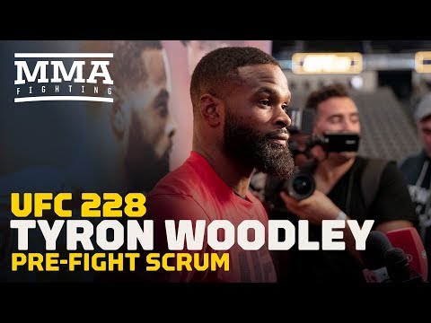 UFC 228: Tyron Woodley Open Workout Media Scrum – MMA Fighting