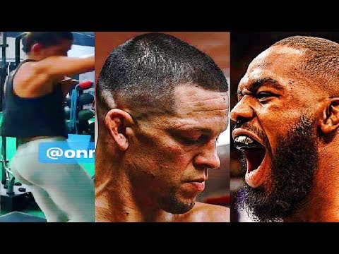 Nate Diaz say he’s not fighting at UFC 230 and will return next year; Jon Jones reacts to DC/USADA