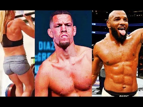 Nate Diaz says he is fighting for UFC title but UFC denies; Gustafsson vs. Yoel Romero in works