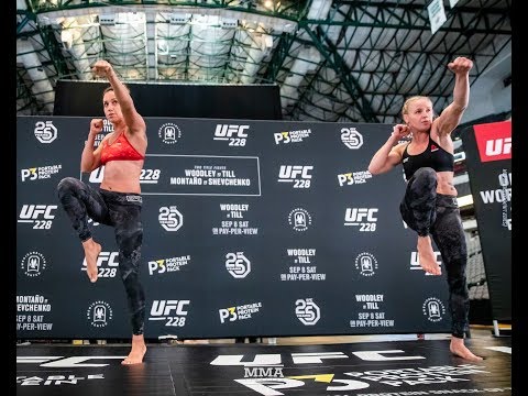 UFC 228: Valentina Shevchenko Open Workout Highlights – MMA Fighting