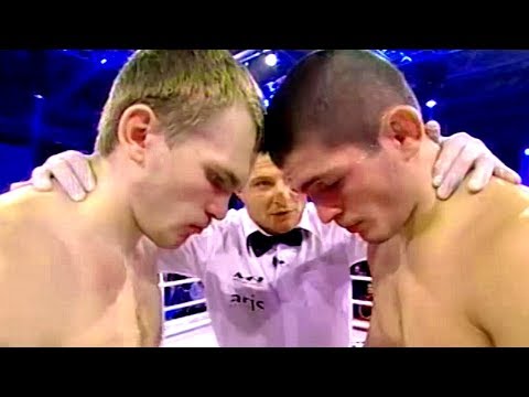 YOUNG Khabib DESTROYS Belarusian MMA CHAMP (Early Fight)