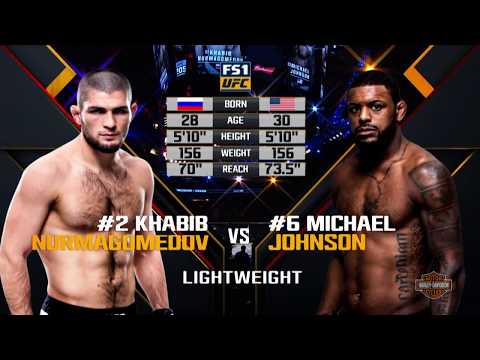 UFC 229 Free Fight: Khabib Nurmagomedov vs Michael Johnson