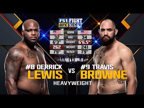 UFC 230 Free Fight: Derrick Lewis vs Travis Browne