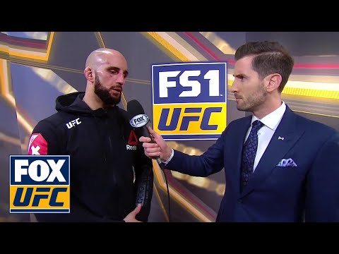 Volkan Oezdemir talks after loss | INTERVIEW | UFC FIGHT NIGHT