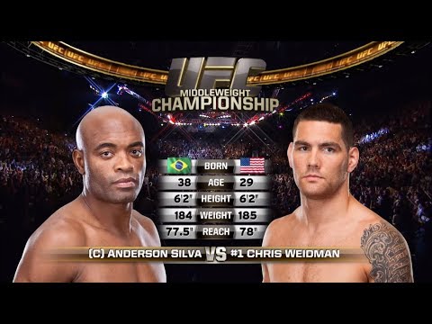 UFC 230 Free Fight: Chris Weidman vs Anderson Silva 1