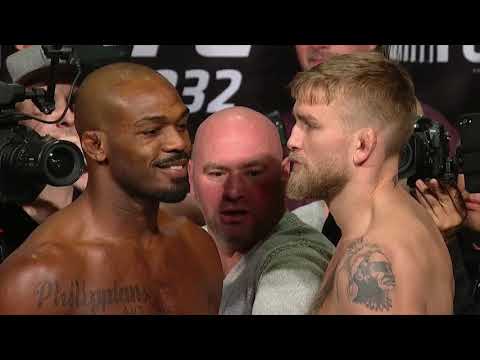 UFC 232: Weigh-in Faceoffs