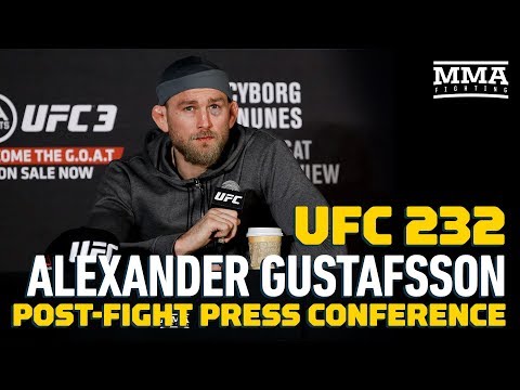 UFC 232: Alexander Gustafsson Post-Fight Press Conference – MMA Fighting