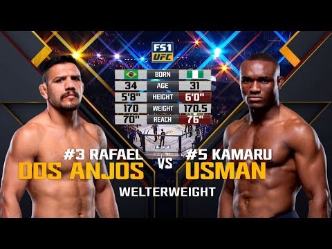 UFC 235 Free Fight: Kamaru Usman vs Rafael Dos Anjos