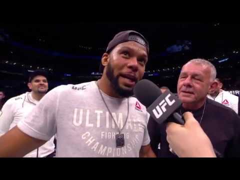 UFC Prague: Thiago Santos Octagon Interview