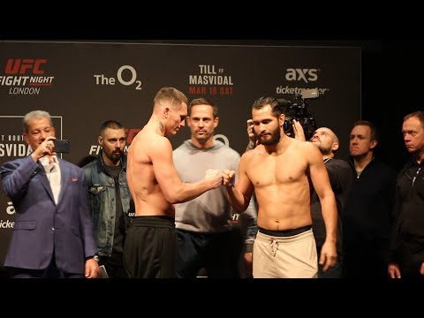 UFC London Ceremonial Weigh-In Highlights – MMA Fighting