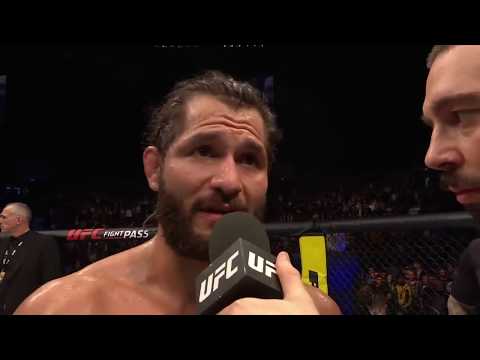 UFC London: Jorge Masvidal Octagon Interview