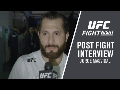 UFC London: Jorge Masvidal – 'People Love Watching Me Fight Because I Come to Fight'