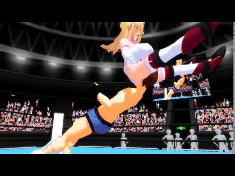 MMD Ultimate Fighting Girl (Butt Squash)