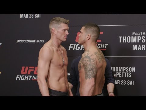 UFC Nashville: Weigh-in Faceoffs