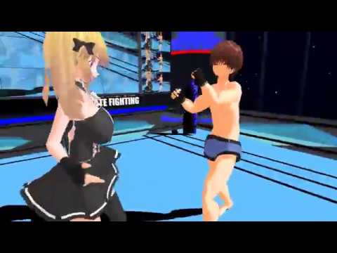 MMD Ultimate Fighting Girl (In Space!!!??)