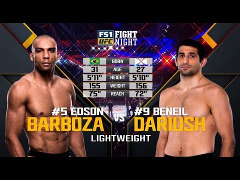 UFC Philadelphia Free Fight: Edson Barboza vs Beneil Dariush