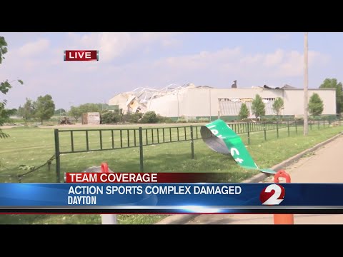 Action Sports Center damaged by storms