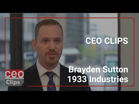 CEO Clips: Brayden Sutton | 1933 Industries | Breaking Into Action Sports