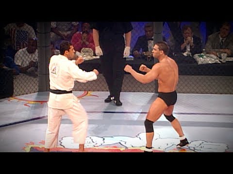 UFC 5 Free Fight: Ken Shamrock vs Royce Gracie (1995)