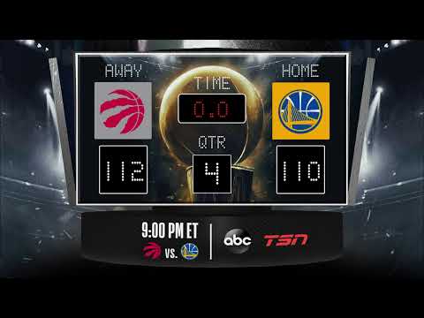 Raptors @ Warriors LIVE Scoreboard – Join the conversation and catch all the action on #NBAonABC!