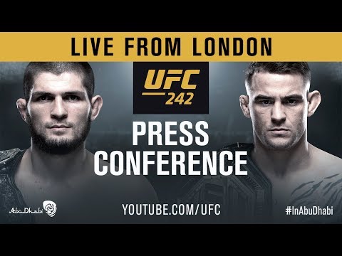 UFC 242 Press Conference: Khabib vs Poirier