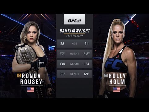 UFC 239 Free Fight: Holly Holm vs Ronda Rousey