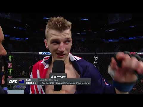 UFC San Antonio: Dan Hooker Octagon Interview