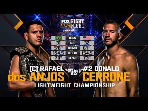 UFC San Antonio Free Fight: Rafael Dos Anjos vs Donald Cerrone 2