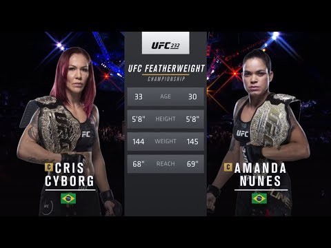 UFC 239 Free Fight: Amanda Nunes vs Cris Cyborg