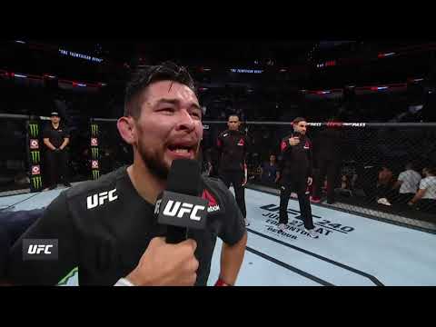 UFC San Antonio: Ray Borg Octagon Interview