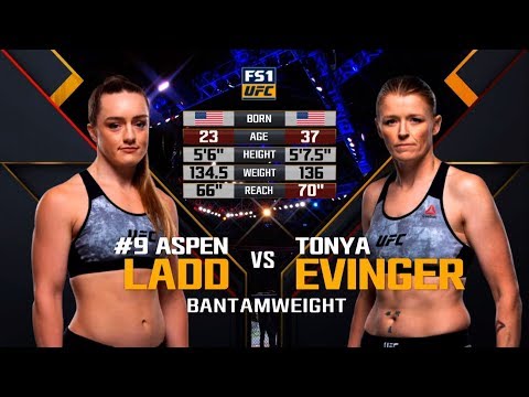 UFC Sacramento Free Fight: Aspen Ladd vs Tonya Evinger