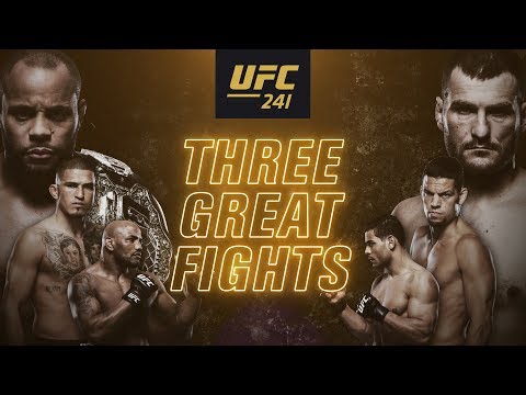 UFC 241: Cormier vs Miocic 2 – Three Great Fights