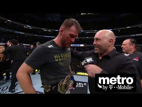 UFC 241: Stipe Miocic and Daniel Cormier Octagon Interview