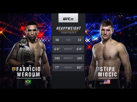 UFC 241 Free Fight: Stipe Miocic vs Fabricio Werdum