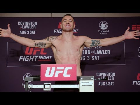 UFC Newark: Official Weigh-in