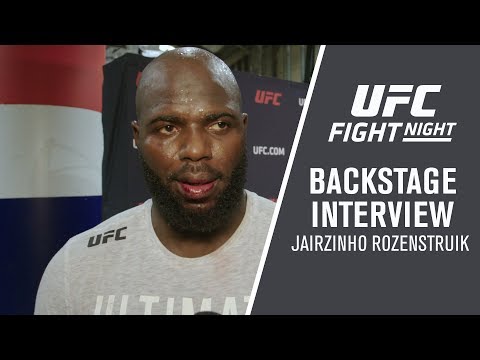 UFC Washington DC: Jairzinho Rozenstruik – "From here, I want to fight Francis Ngannou"